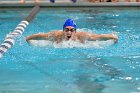 Swimming vs Bentley  Wheaton College Swimming vs Bentley. - Photo By: KEITH NORDSTROM : Wheaton, Swimming, Bentley